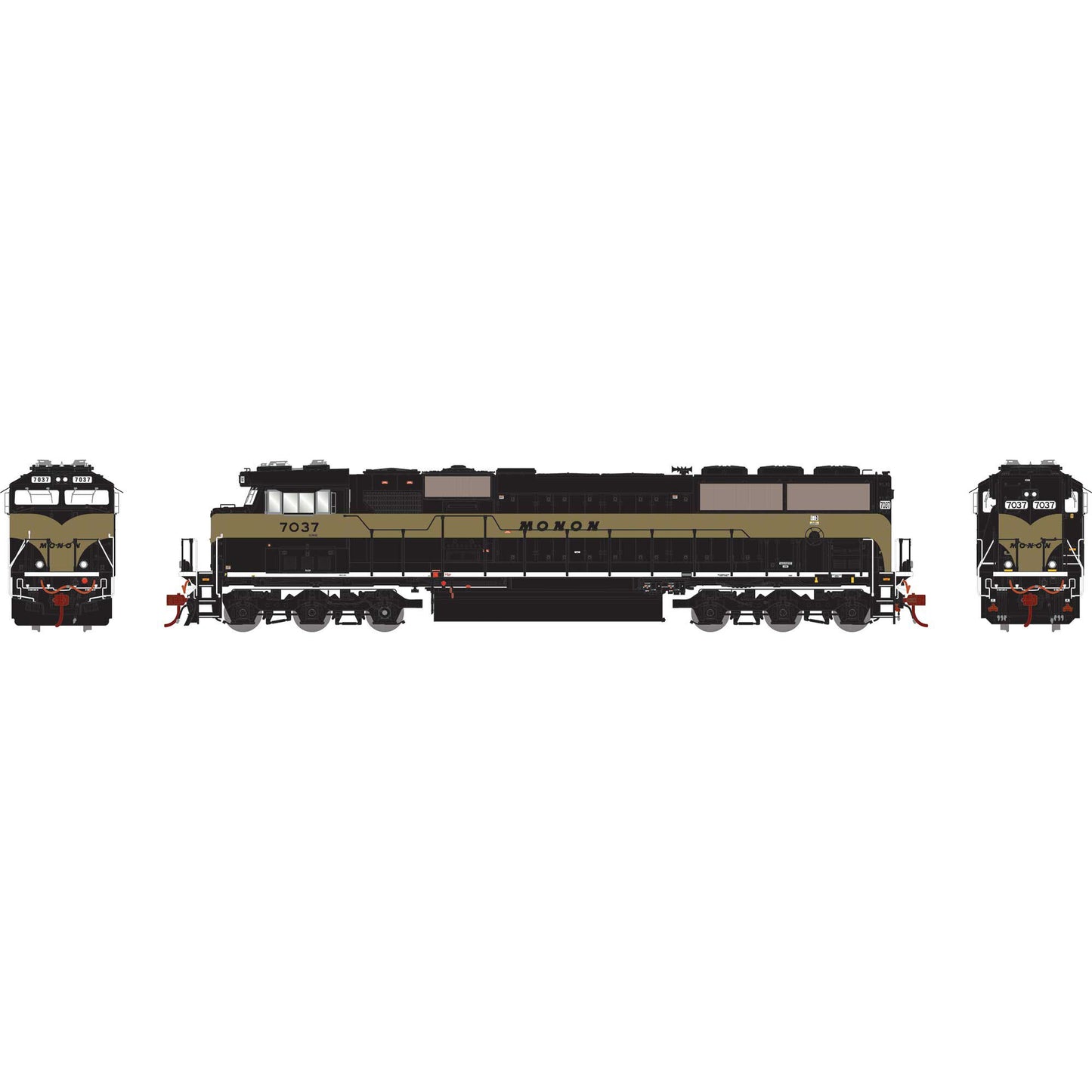HO SD60E Locomotive NS Monon Heritage #7037 (ATHG65198)