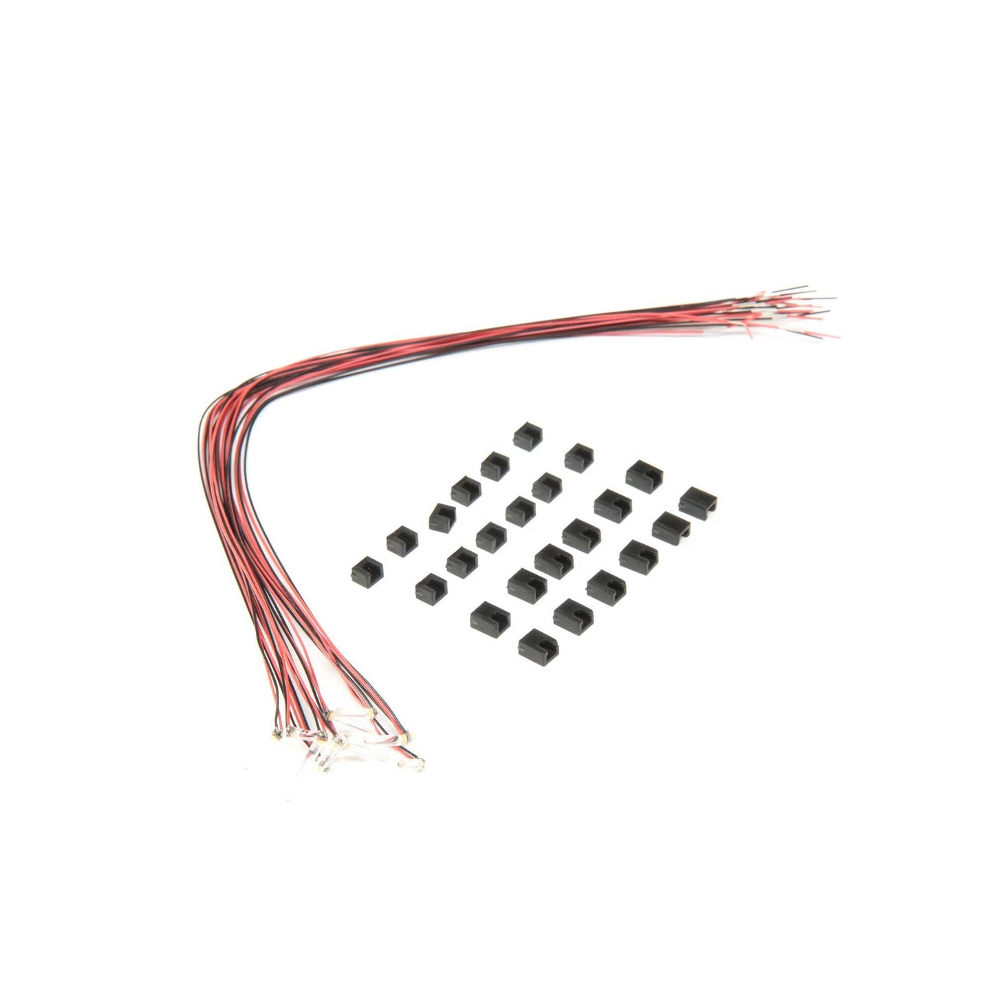 LED Bulb Long Standard Headlight Housing 6.35mm (Pack of 12) (ATHG67145)