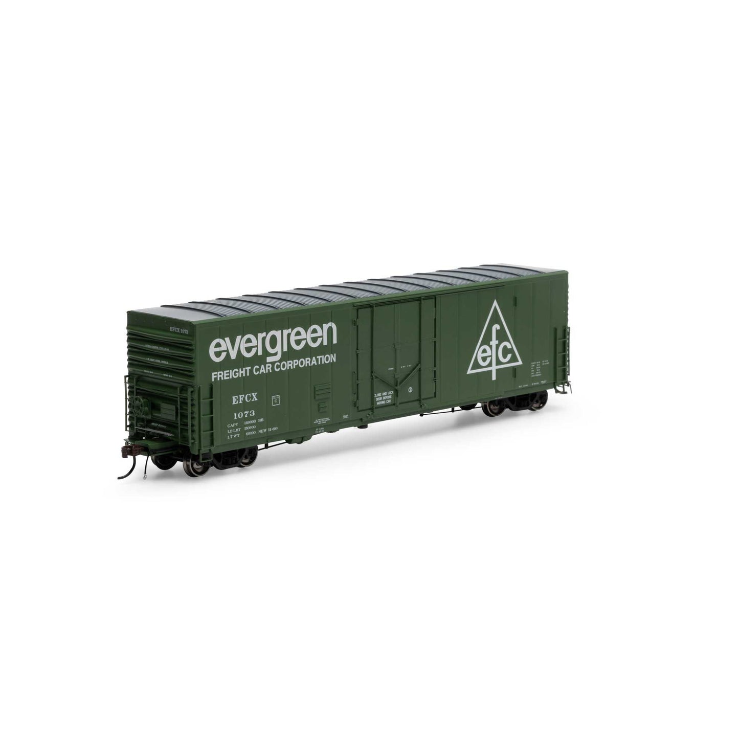 HO 50' PC&F Smooth Side Box Car with 10'6" Door EFCX #1073 (ATHG68949)