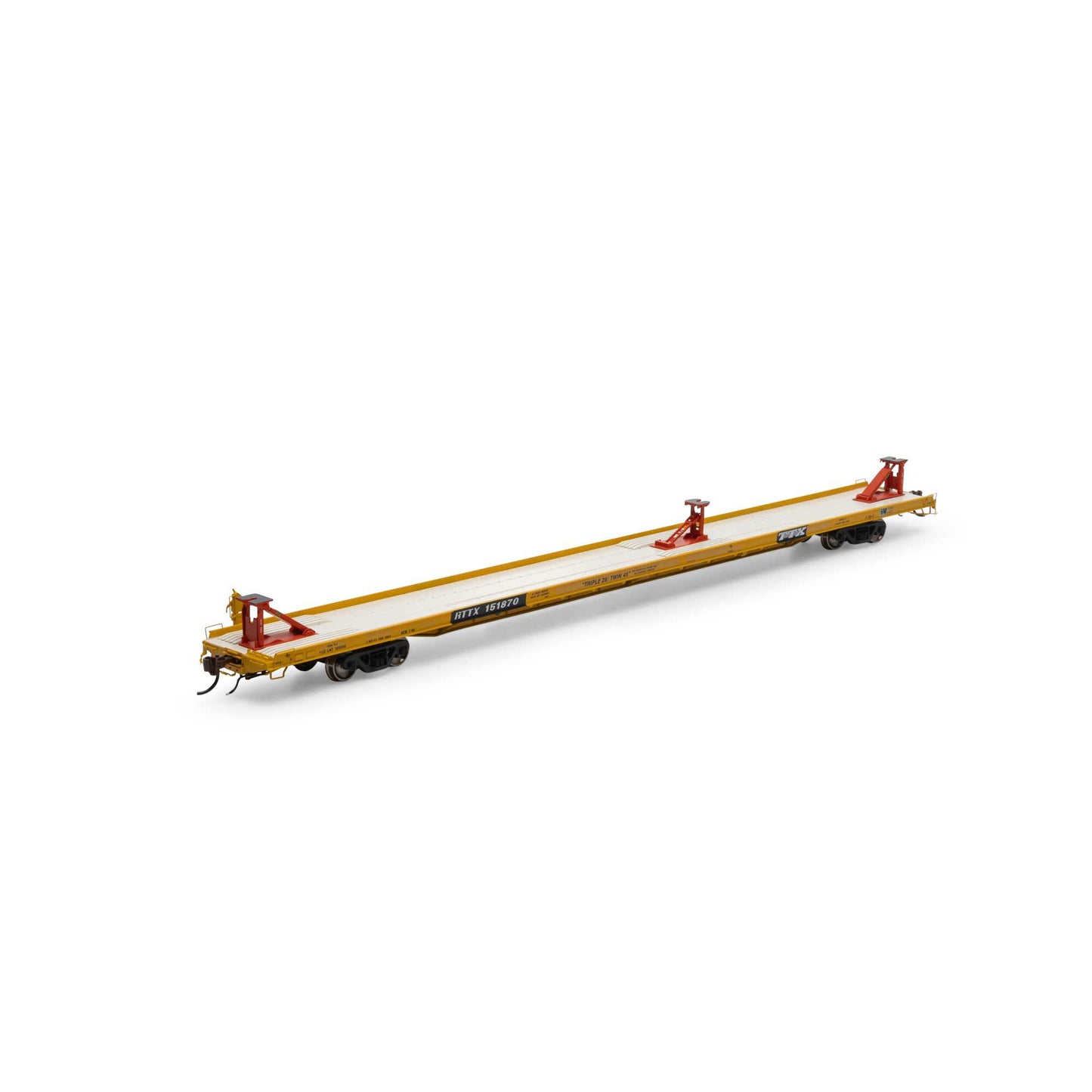 HO F89F Trailer RTTX Yellow 1991 Logo (ATHG69603)