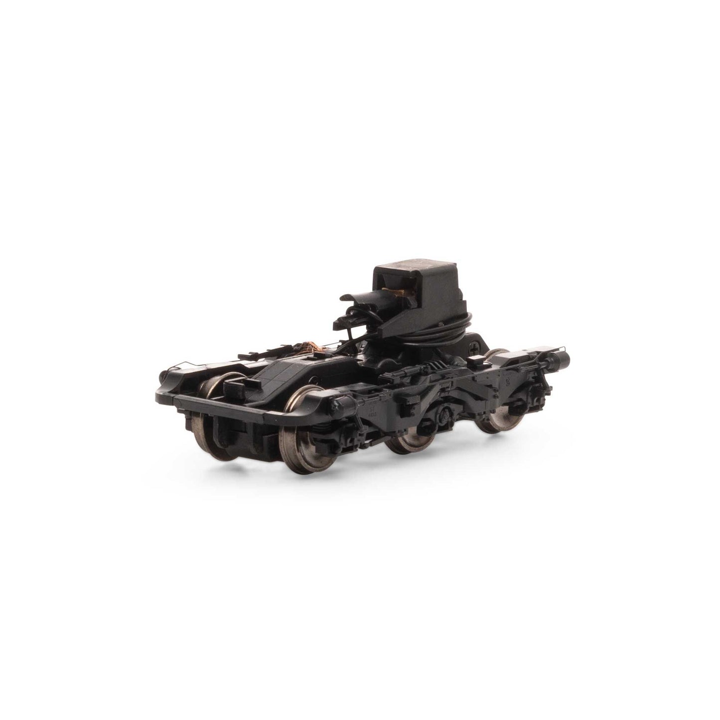 HO Power Truck Black with Steerable Assembly for ES44 GEVO (ATHG69799)