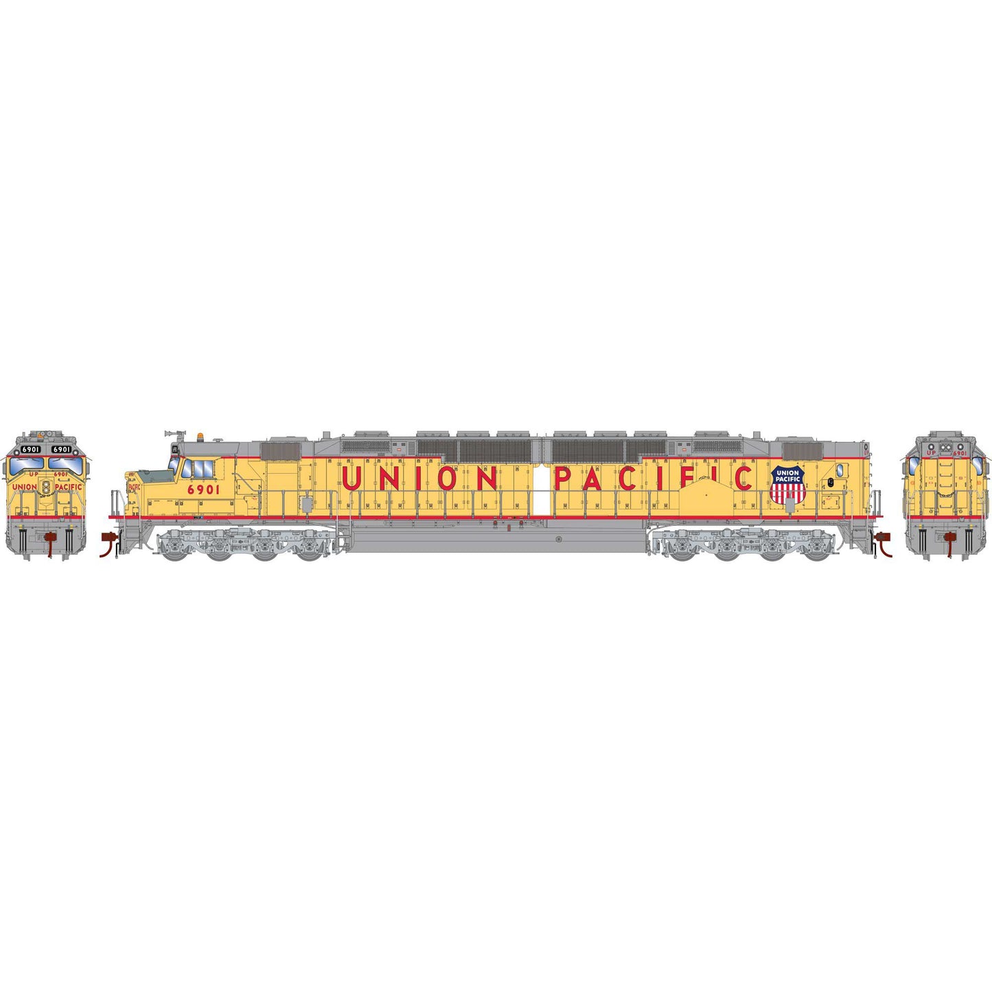 HO DDA40X Locomotive UP #6901 (ATHG71521)