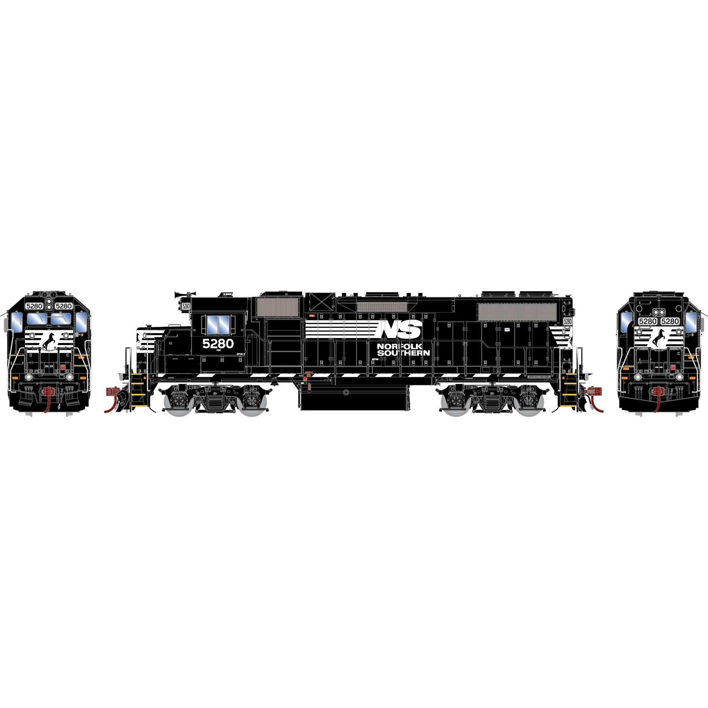 HO GP38-2 Locomotive NS #5280 (ATHG71726)