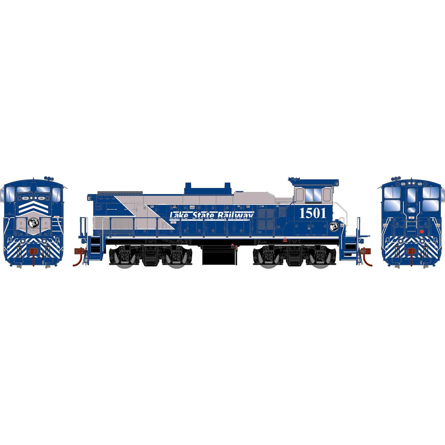 HO MP15AC Locomotive LSRC #1501 (ATHG74521)