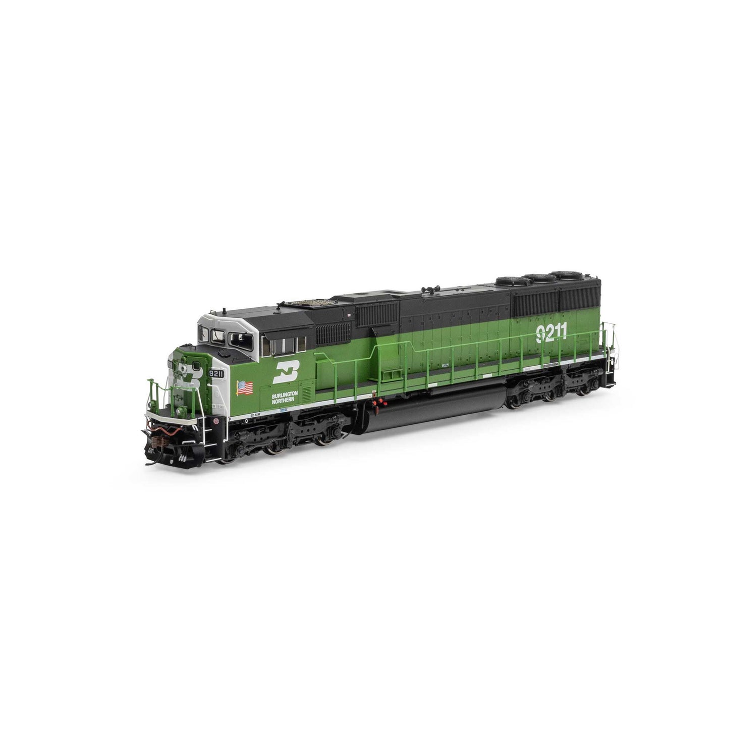 HO SD60M Tri-Clops Locomotive with DCC & Sound, BN #9211 (ATHG75638)