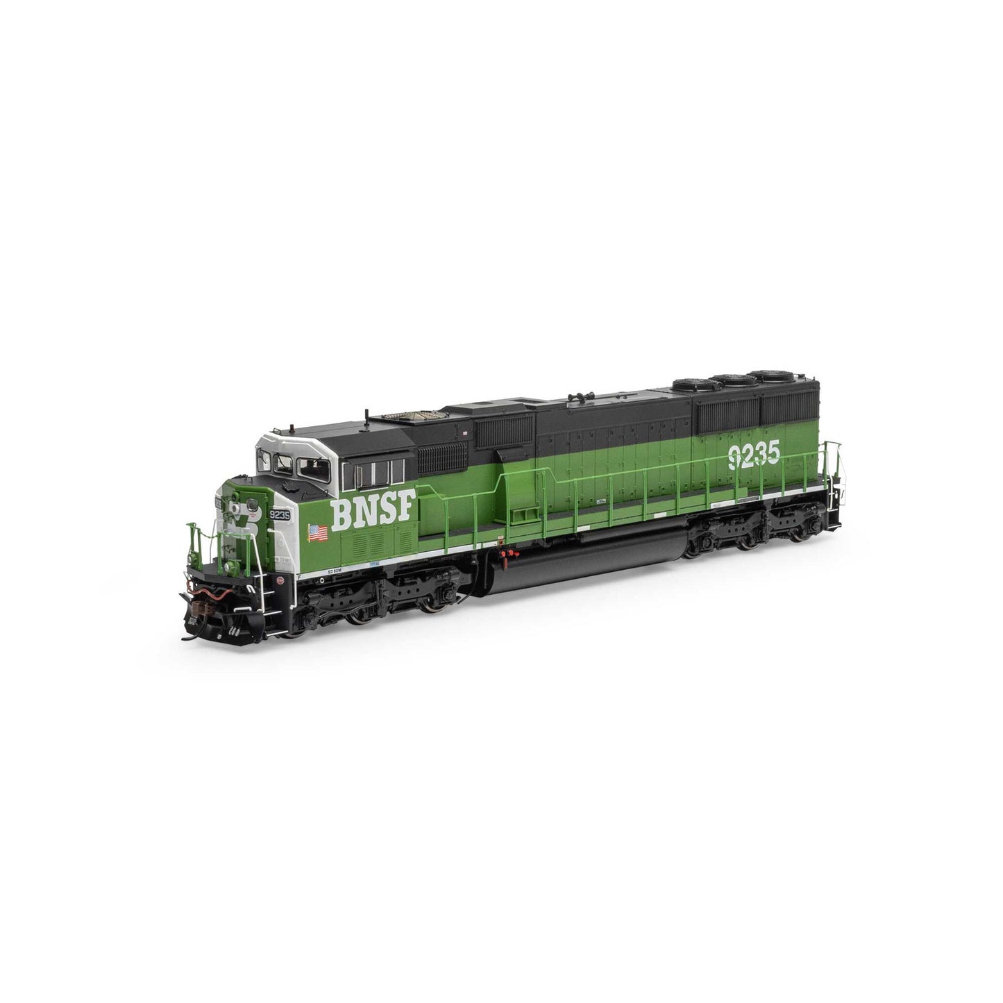 HO SD60M Tri-Clops Locomotive with DCC and Sound BNSF #9235 (ATHG75641)
