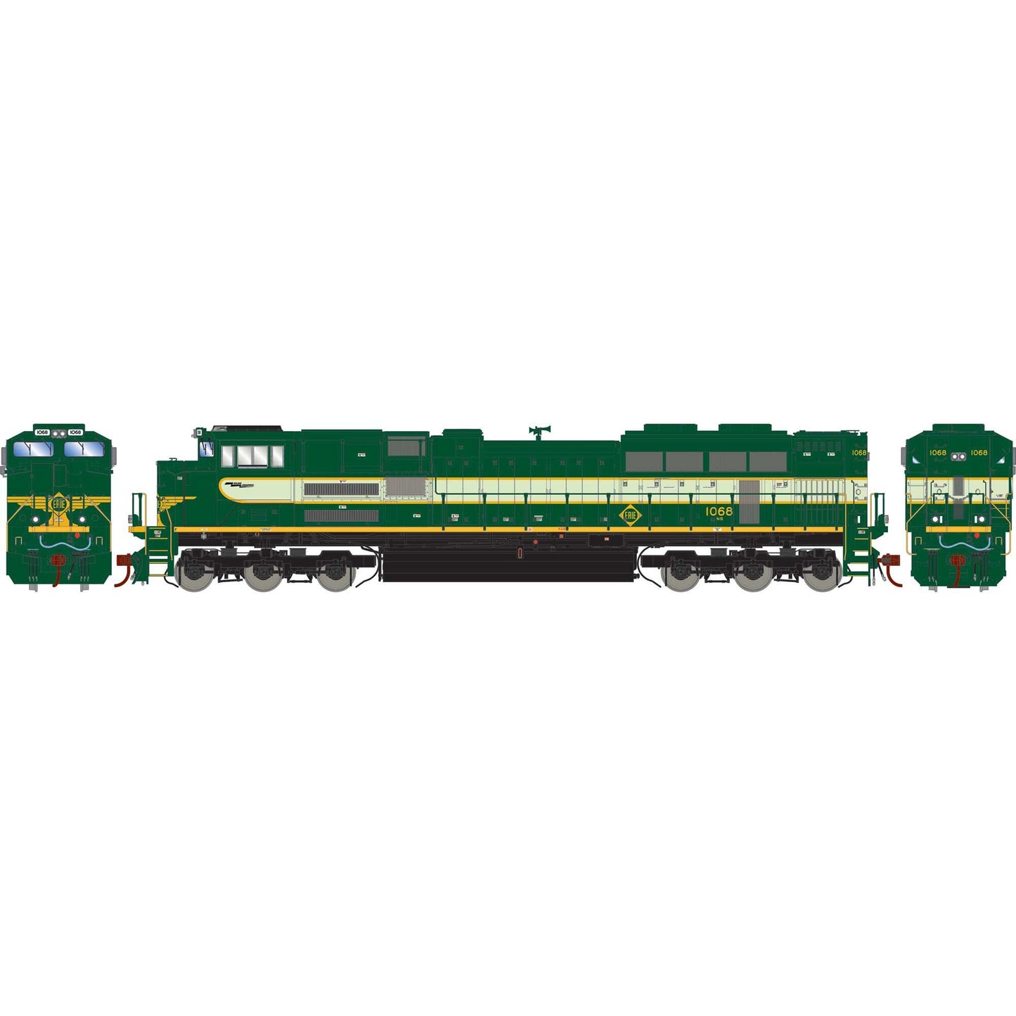 HO SD70ACe Locomotive with DCC and Sound, NS/Erie Heritage #1068 (ATHG75655)