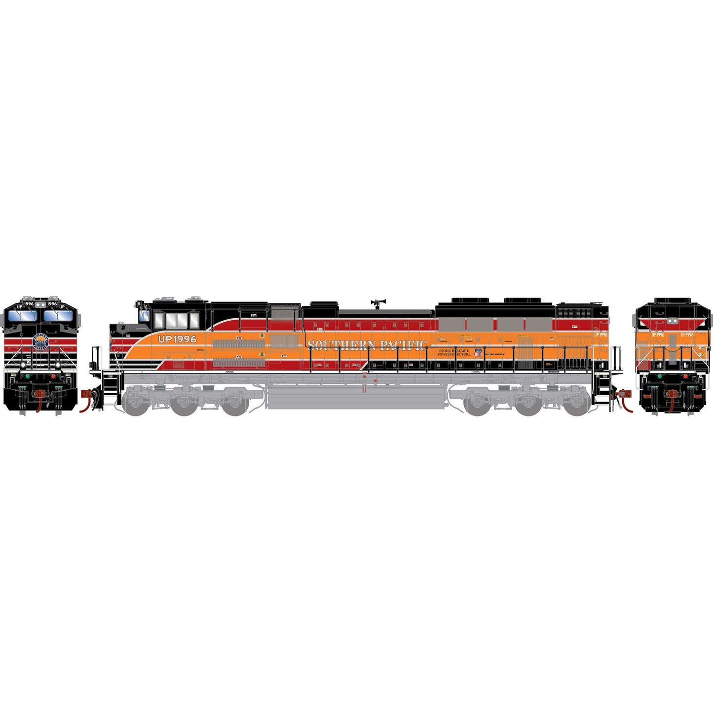 HO SD70ACe Locomotive UP/SP #1996 (ATHG75742)