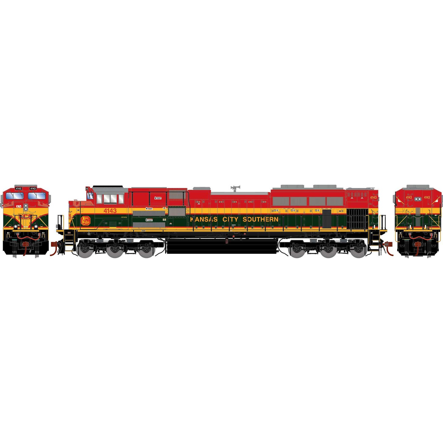 HO SD70ACe Locomotive KCS #4143 (ATHG75743)