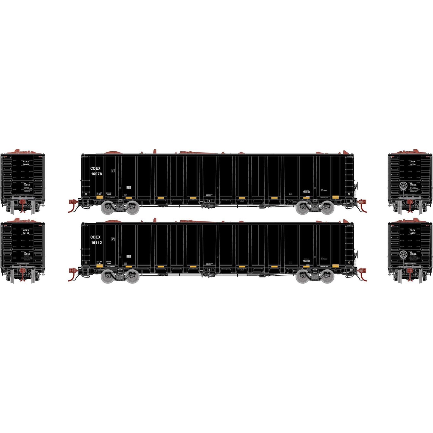 HO NSC 6400 Gondola with Scrap Load (ATHG76727)