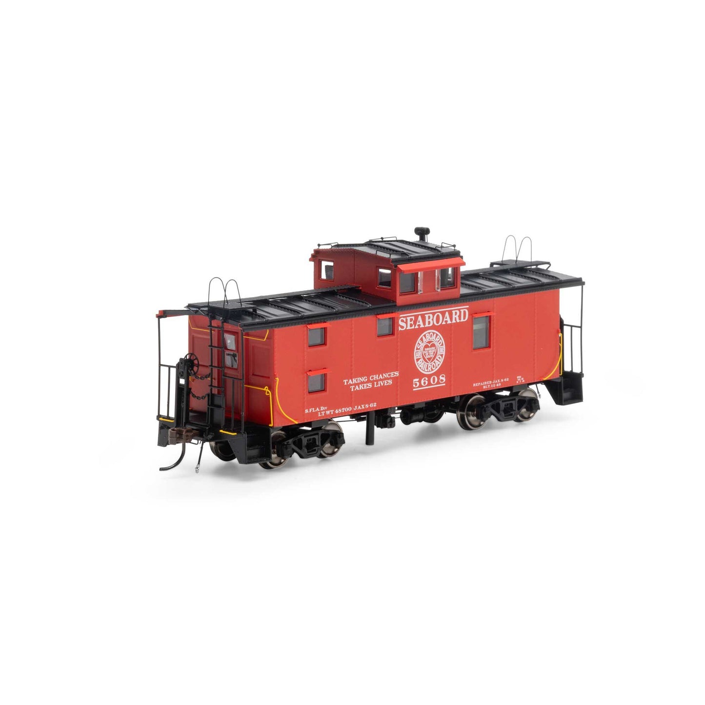 HO ICC Caboose with Lights and Sound, SAL #5608 (ATHG78390)