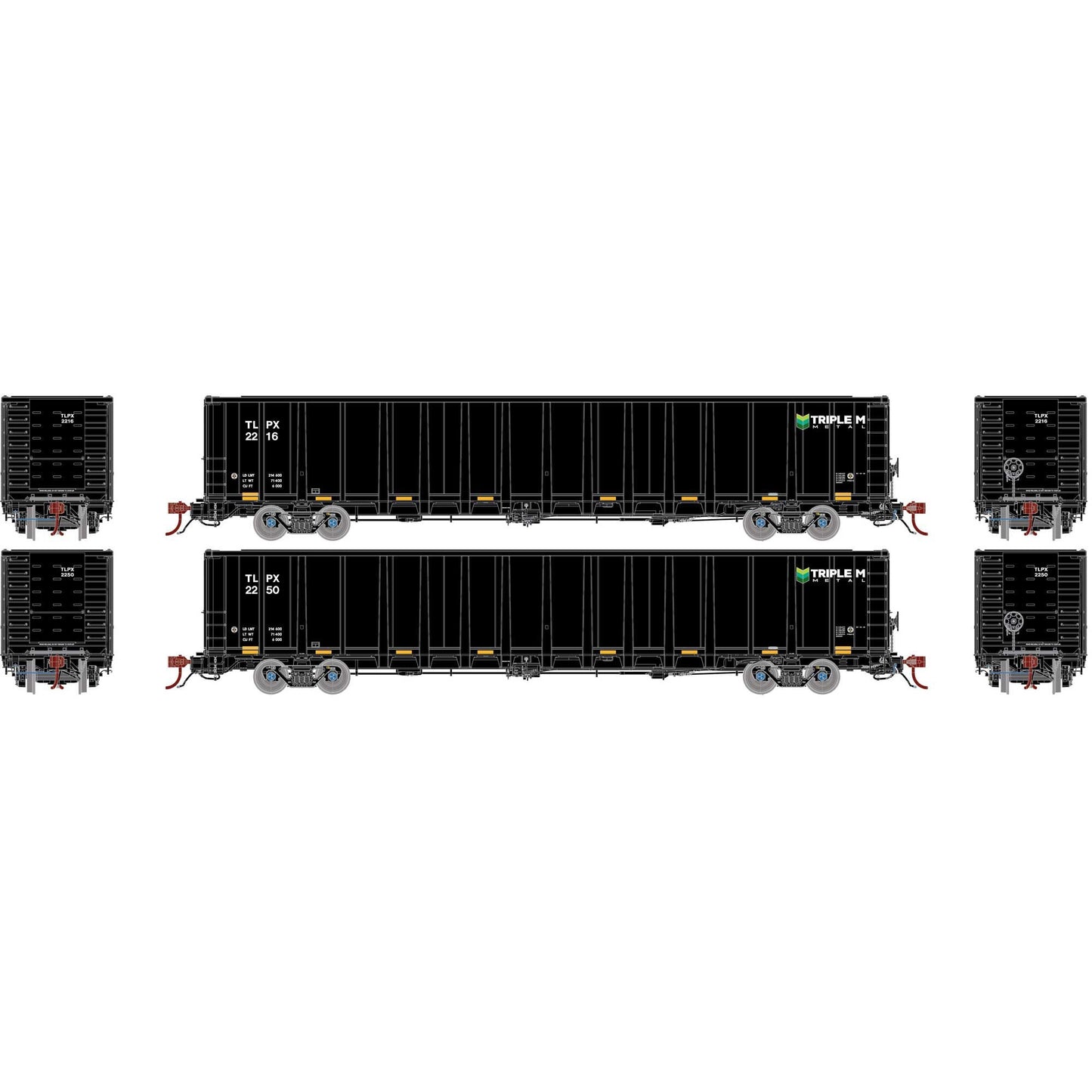 HO NSC 6000 Gondola with Load TLPX #2216 (ATHG78612)