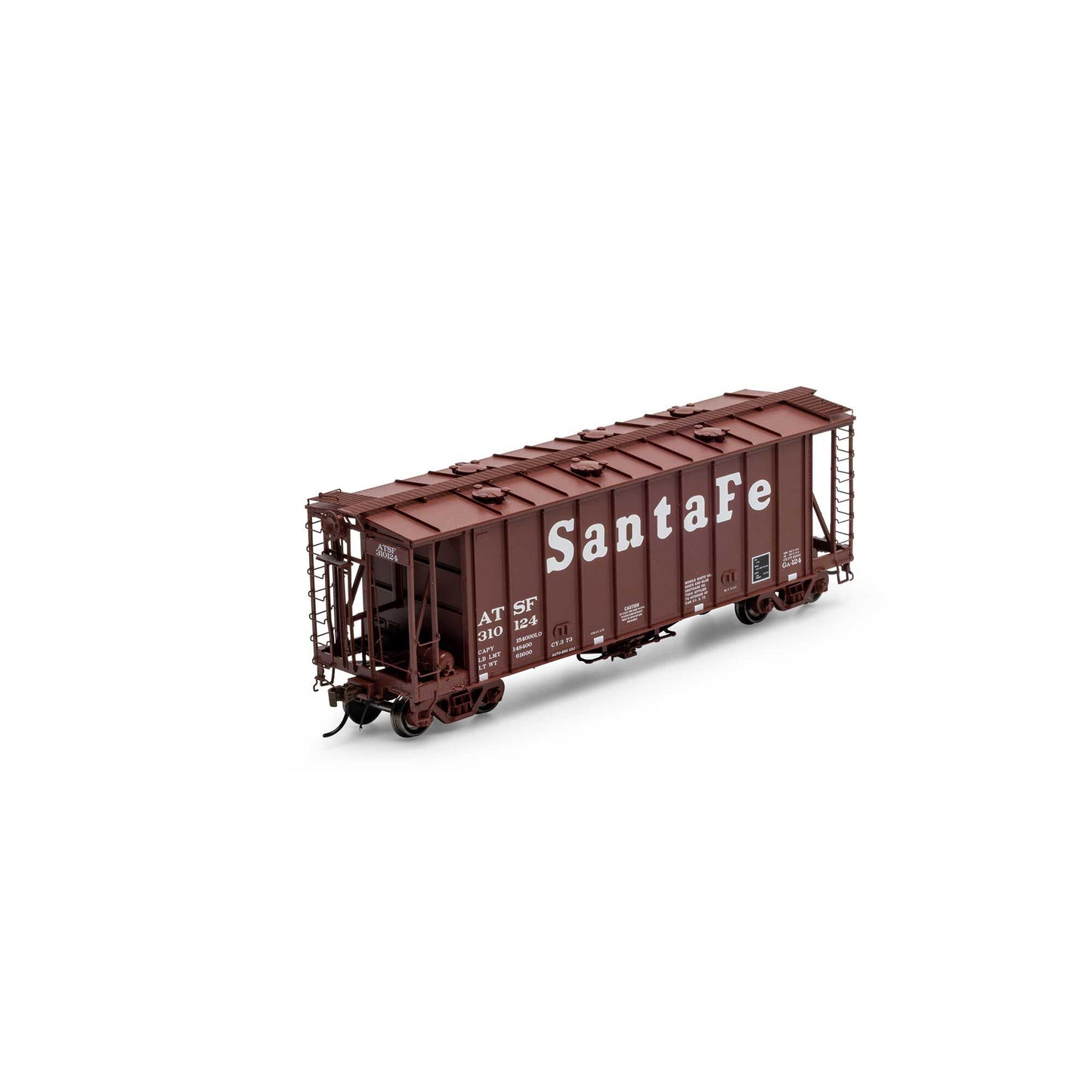 HO GATC 2600 Airslide Hopper ATSF #310124 (ATHG87492)