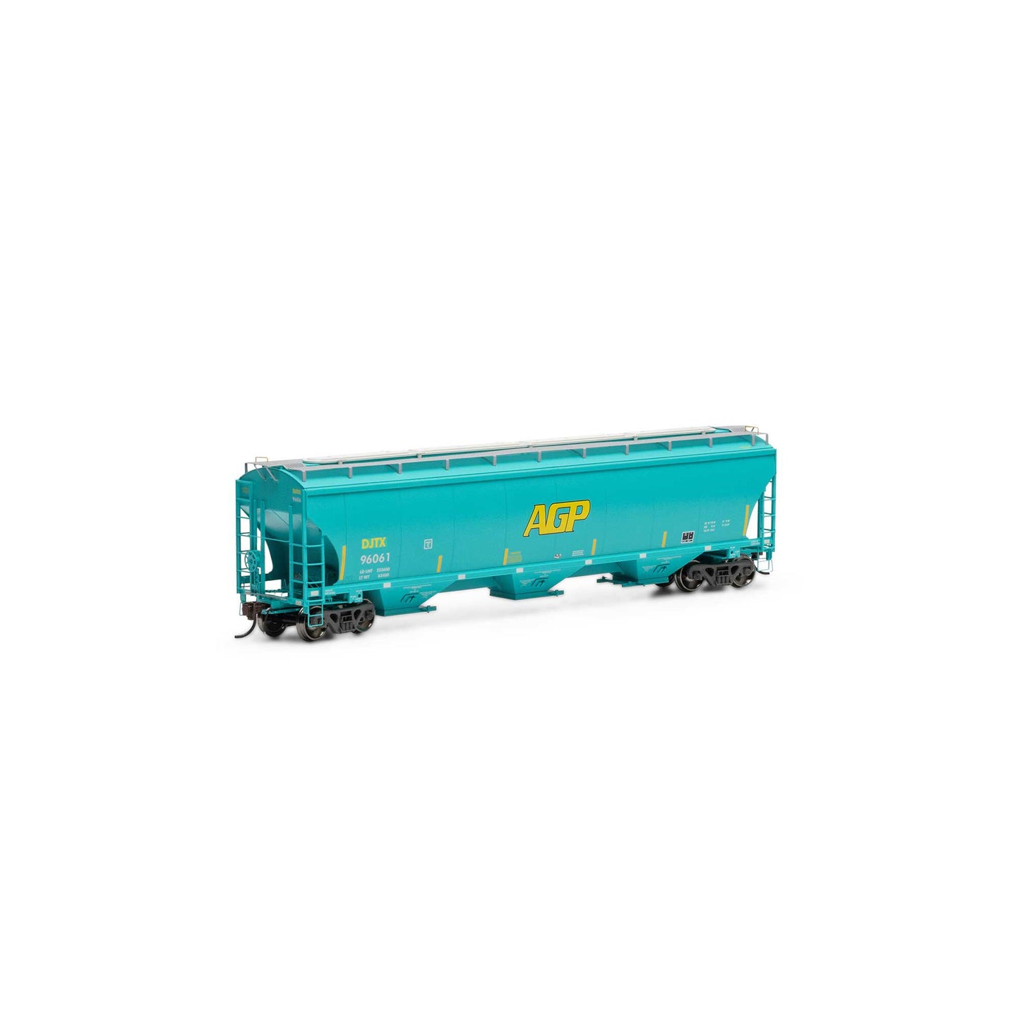 HO Trinity 3-Bay Hopper DJTX #96061 (ATHG97147)