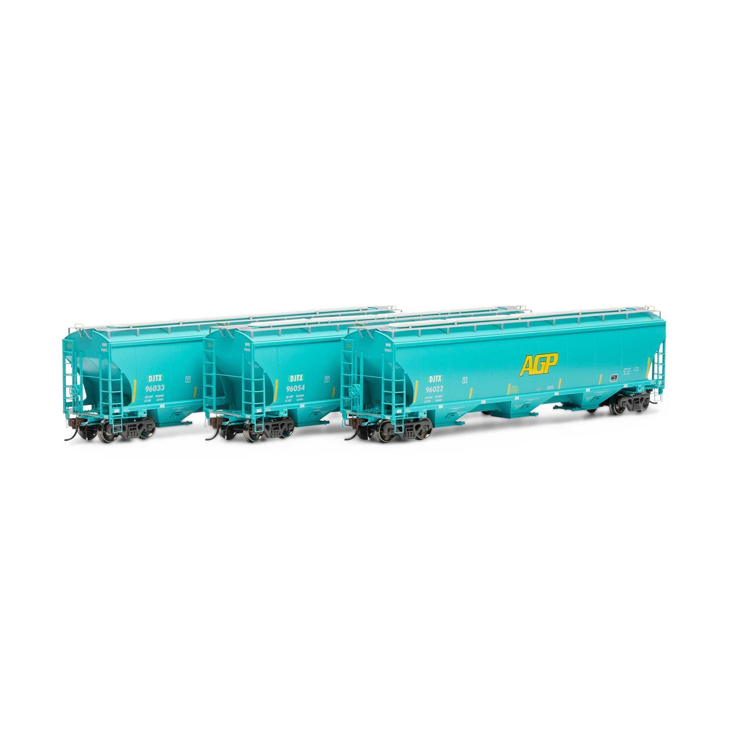 HO Trinity 3-Bay Hopper DJTX # 1 (ATHG97149)