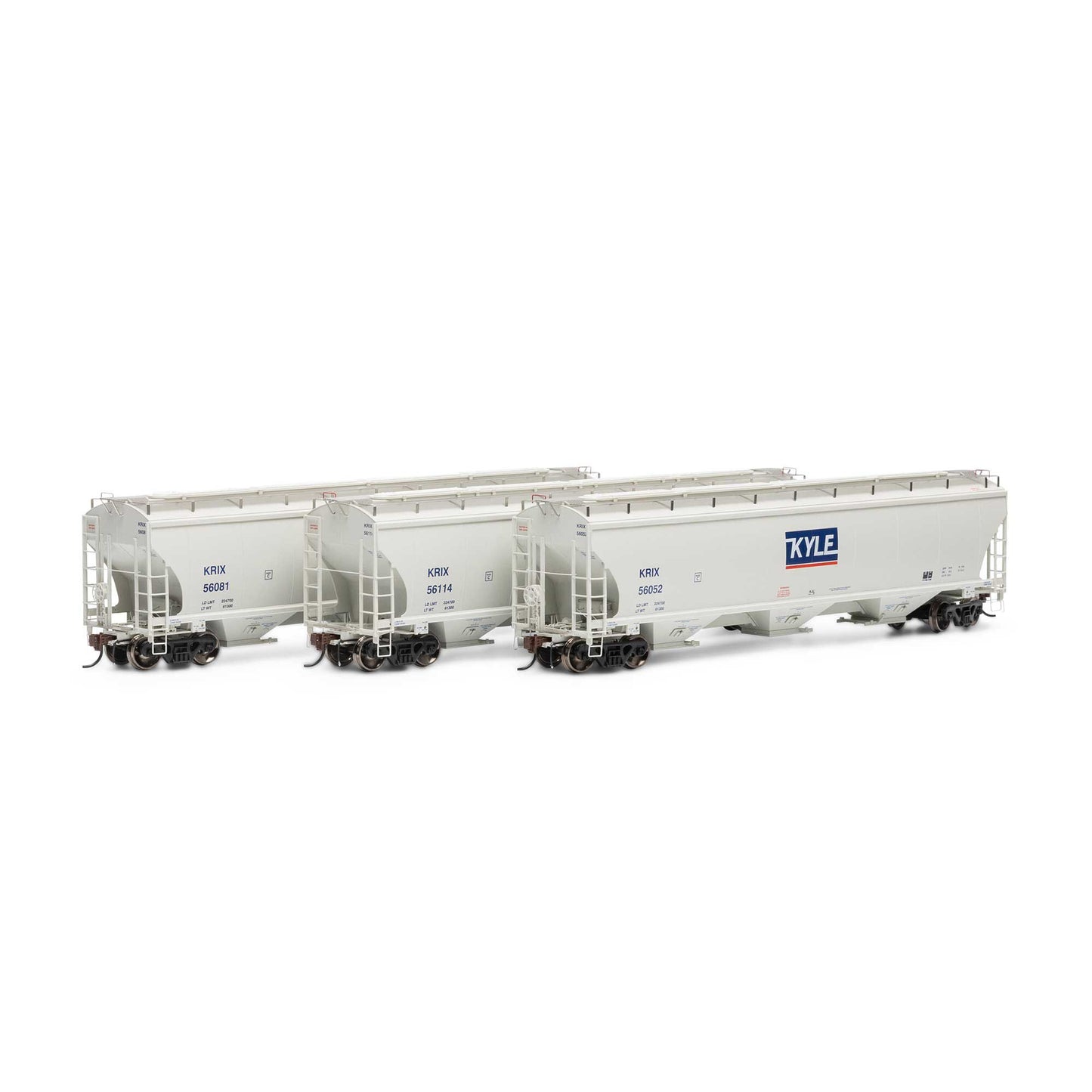 HO Trinity 3-Bay Hopper KRIX # 1 (ATHG97161)