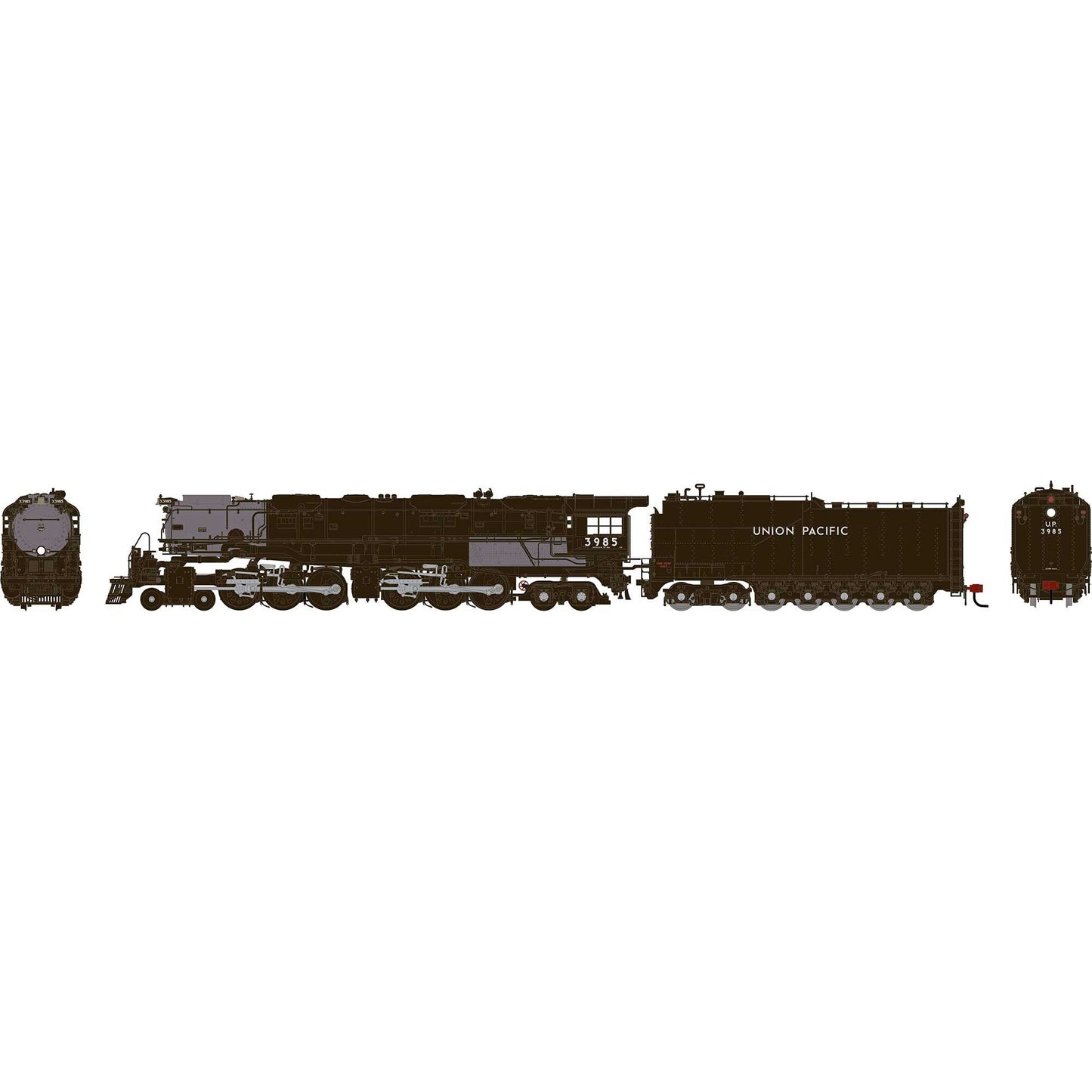 HO 4-6-6-4 UP #3985 Challenger with DCC and Sound (ATHG98971)