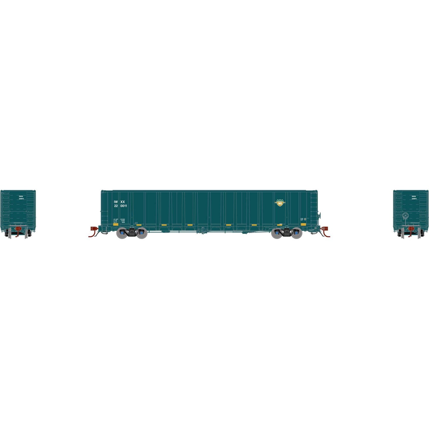 NSC 6400 Gondola with Load IWXX #220011 (ATHGN12587)