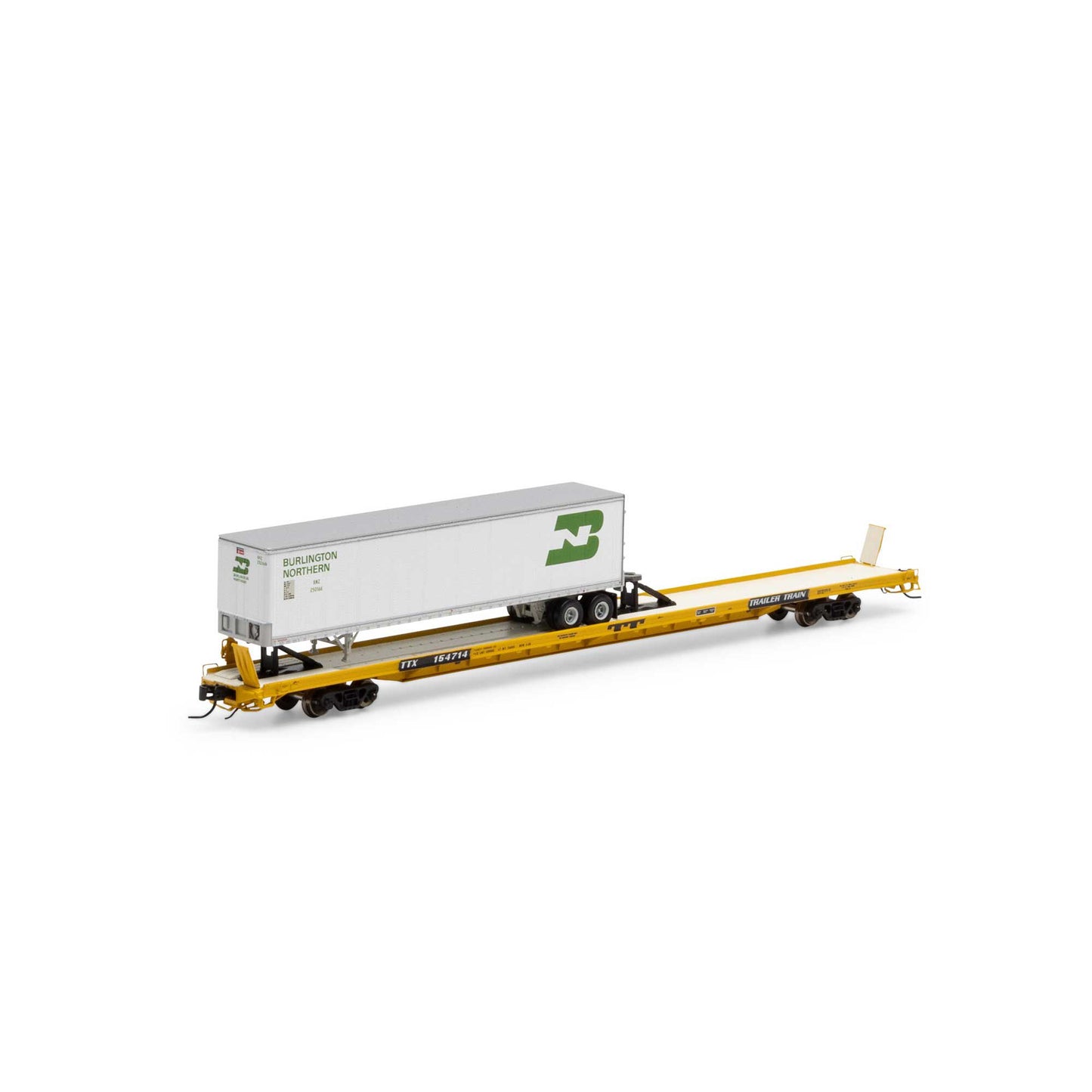 N F89-F Flat with Trailer TTX Yellow (ATHGN14370)
