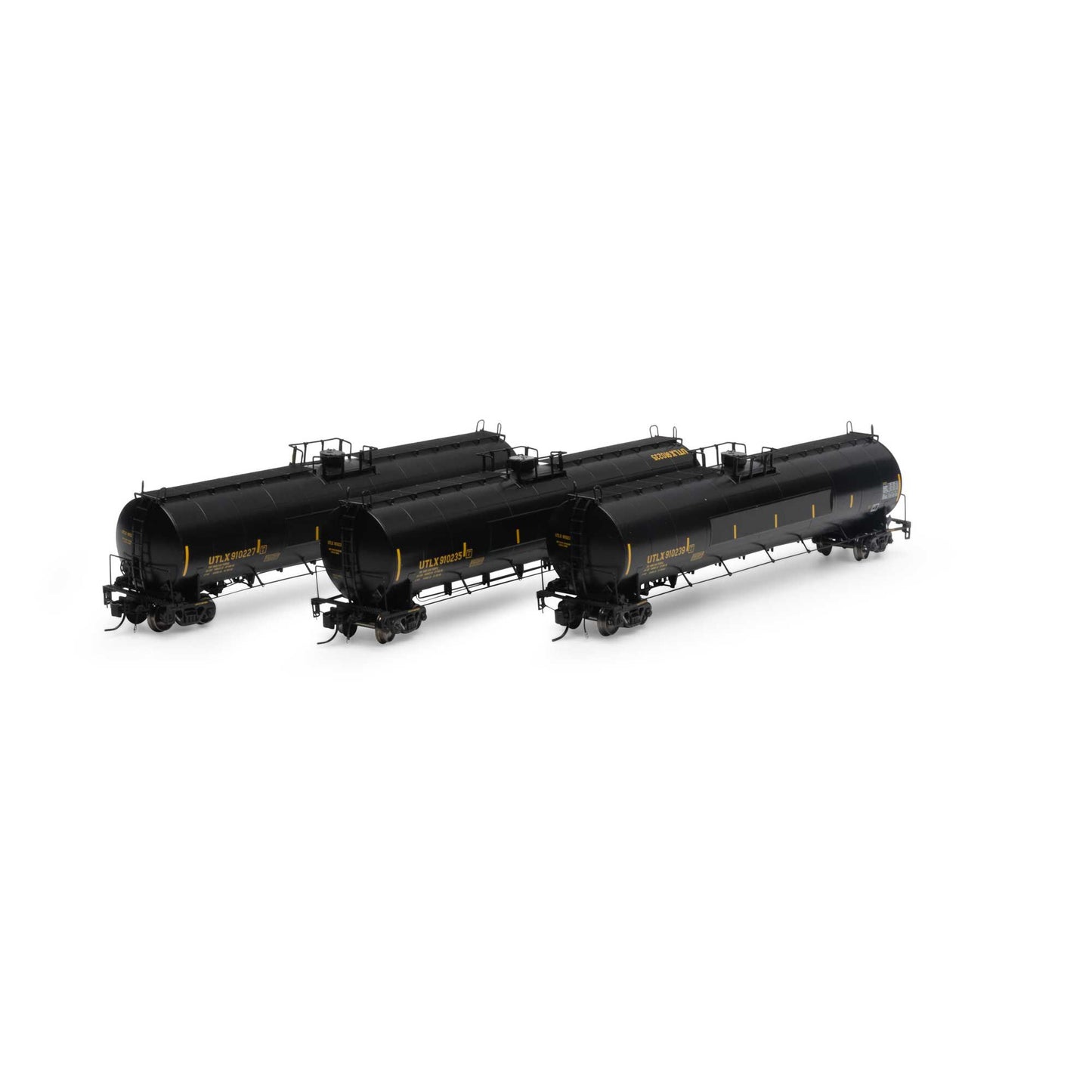 N 33,900-Gallon LPG Tank UTLX #1 Model for N Scale Trains (ATHGN16904)