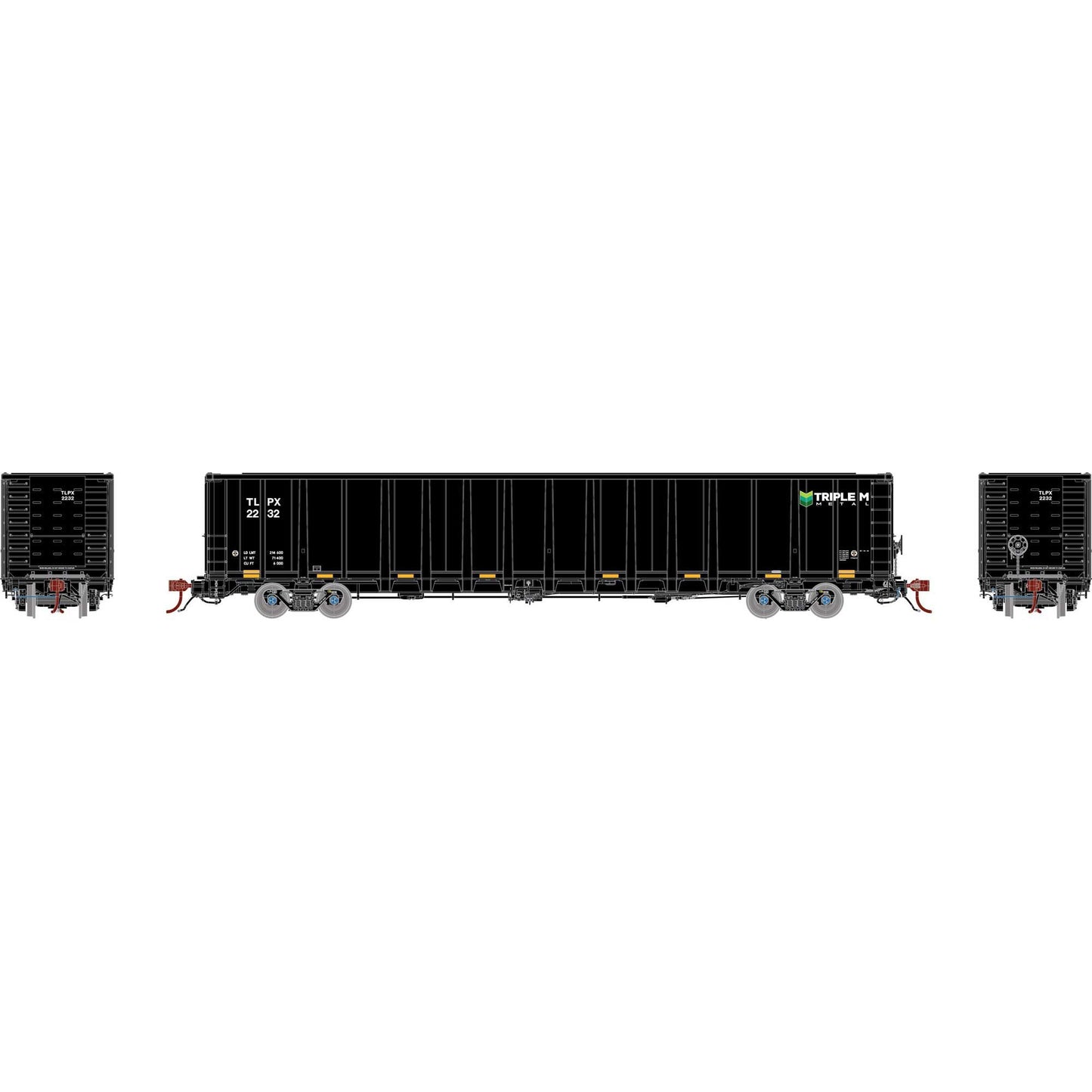 N NSC 6000 Gondola with Load, TLPX #2232 (ATHGN6726)