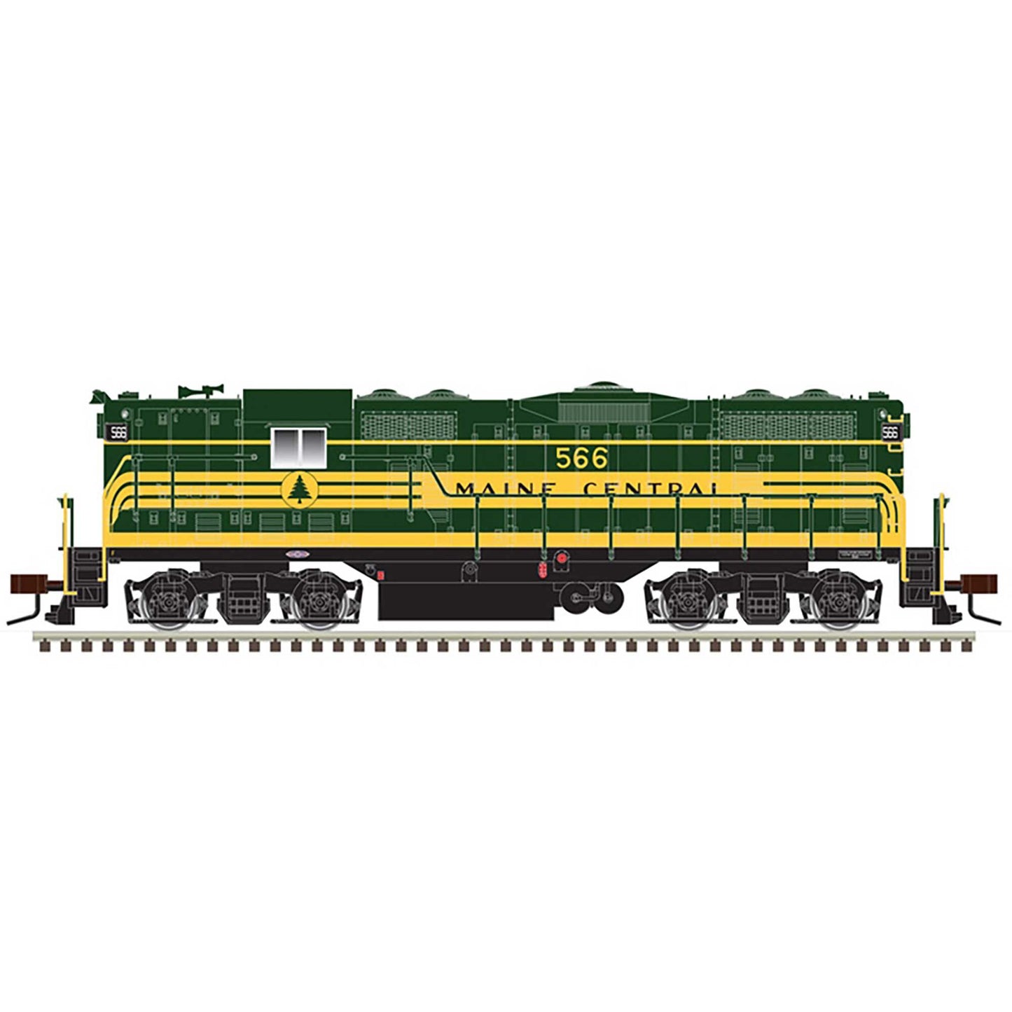 HO GP-7 MEC #568 Model Locomotive (ATL10003934)