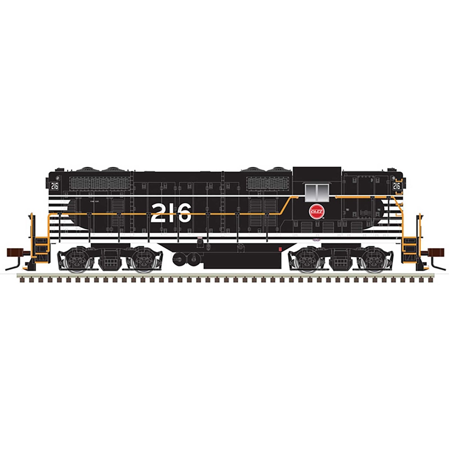 HO GP-7 Locomotive MP #216 (ATL10003937)