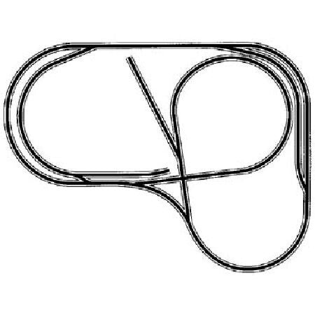 HO Junior Pretzel Drop Track Piece (ATL10007)