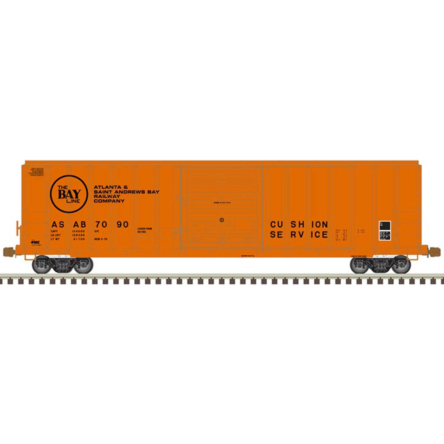 Atlanta & St. Andrews Bay 7099 (Orange Black) (ATL20006201)