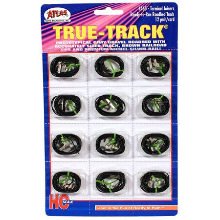HO True-Track Terminal Joiners (1 Pair) (ATL465)