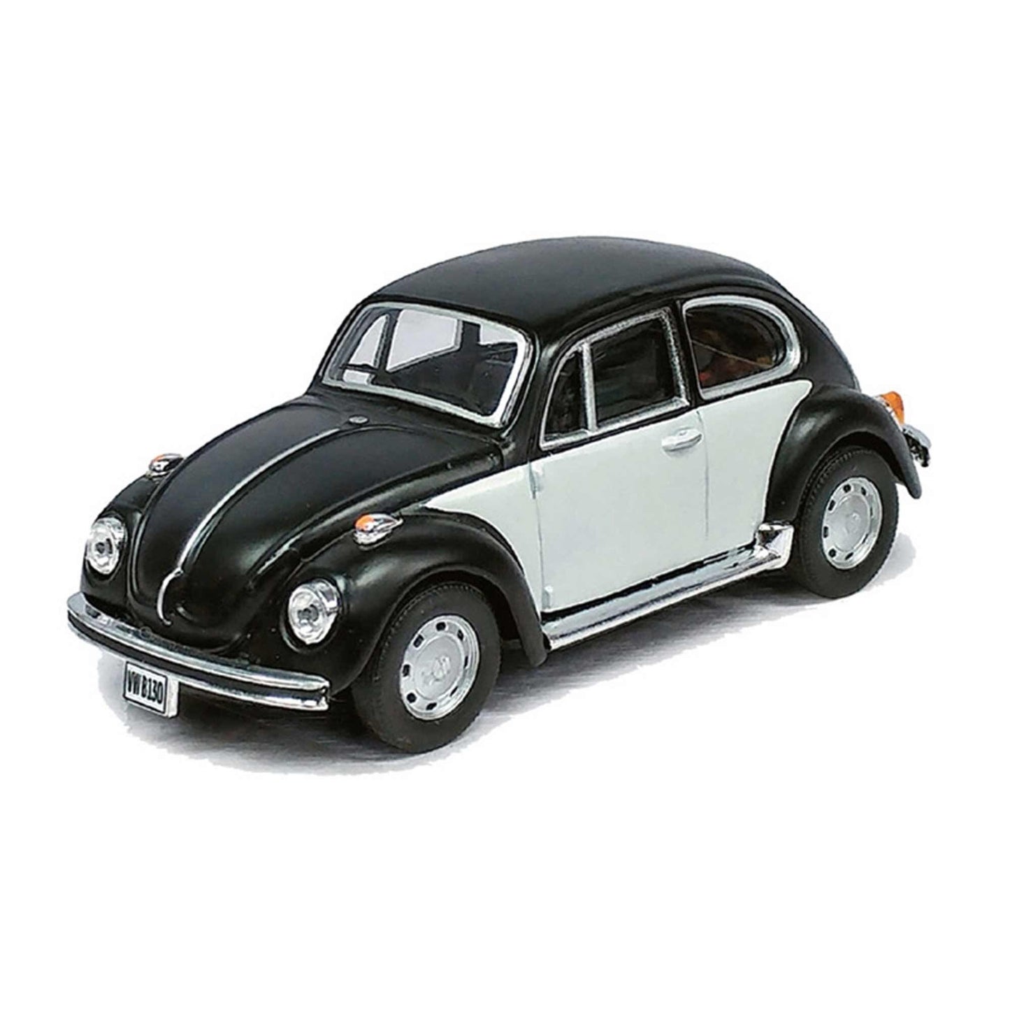 1/43 Scale Vw Beetle Matte Black and White Model (ATO3009937)