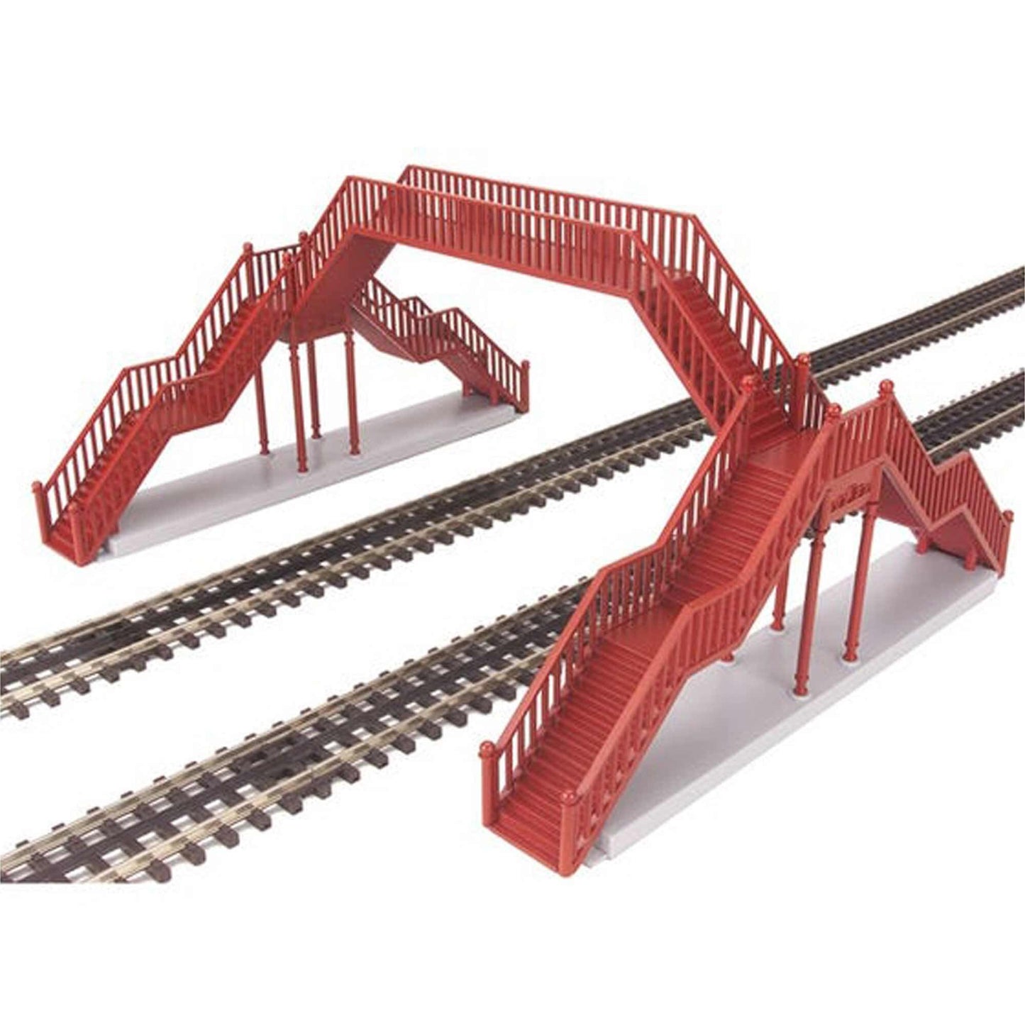 O Scale Double Track Pedestrian Crosswalk Red (ATO669181)