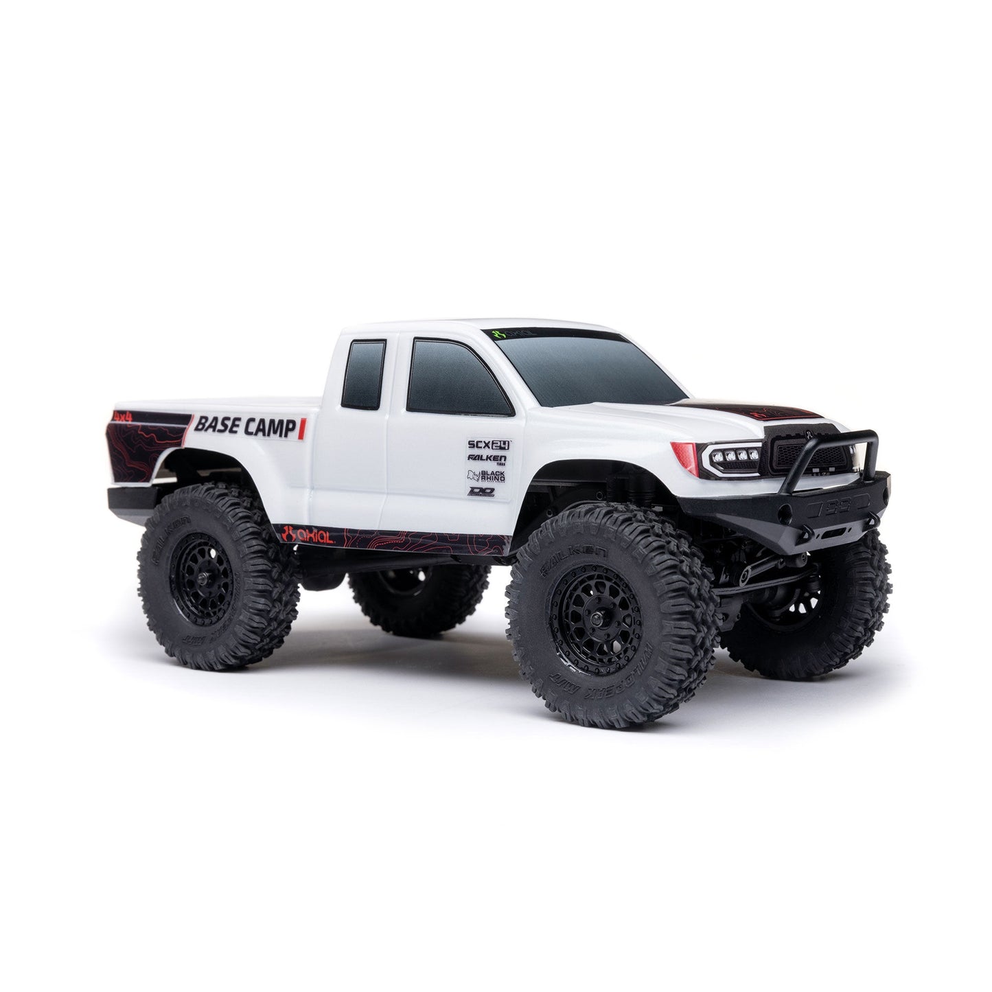 1/24 SCX24 Base Camp Ready to Run with Battery and Charger (White) (AXI-1219T1)