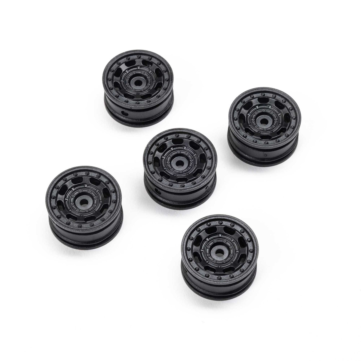 Atlas Black Rhino Wheels for SCX30 (5) (AXI-3313)