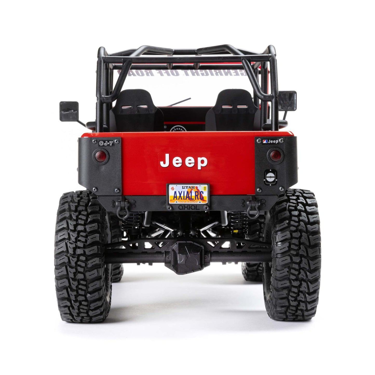 1/10 SCX10 III Jeep CJ-7 Ready to Run (Red) (AXI03008T1)_14