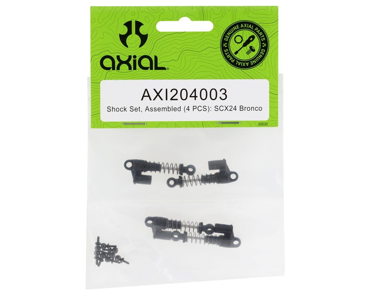 Shock Set, Assembled for SCX24 Ford Bronco (AXI204003)
