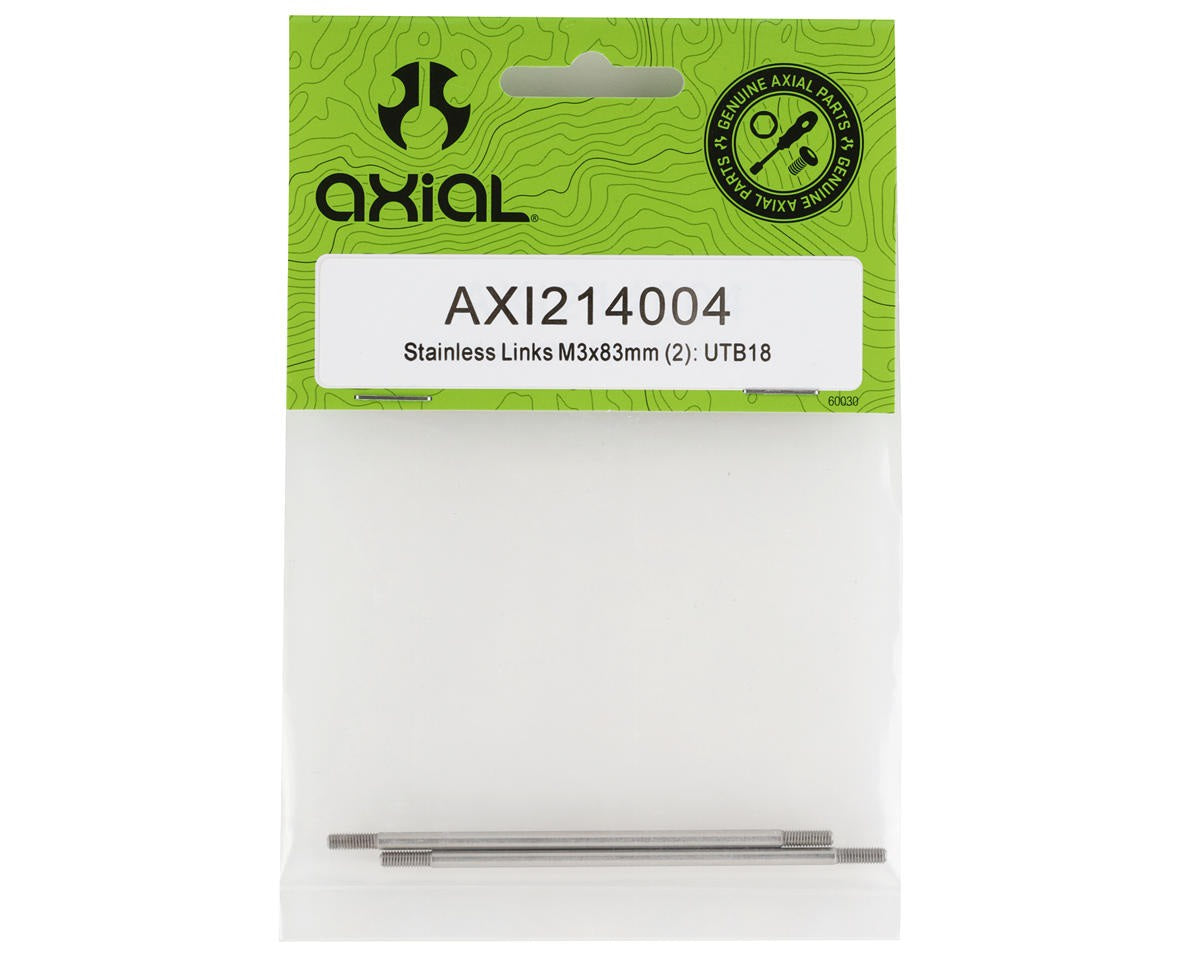 Stainless Links M3x83 UTB18 Set of 2 (AXI214004)