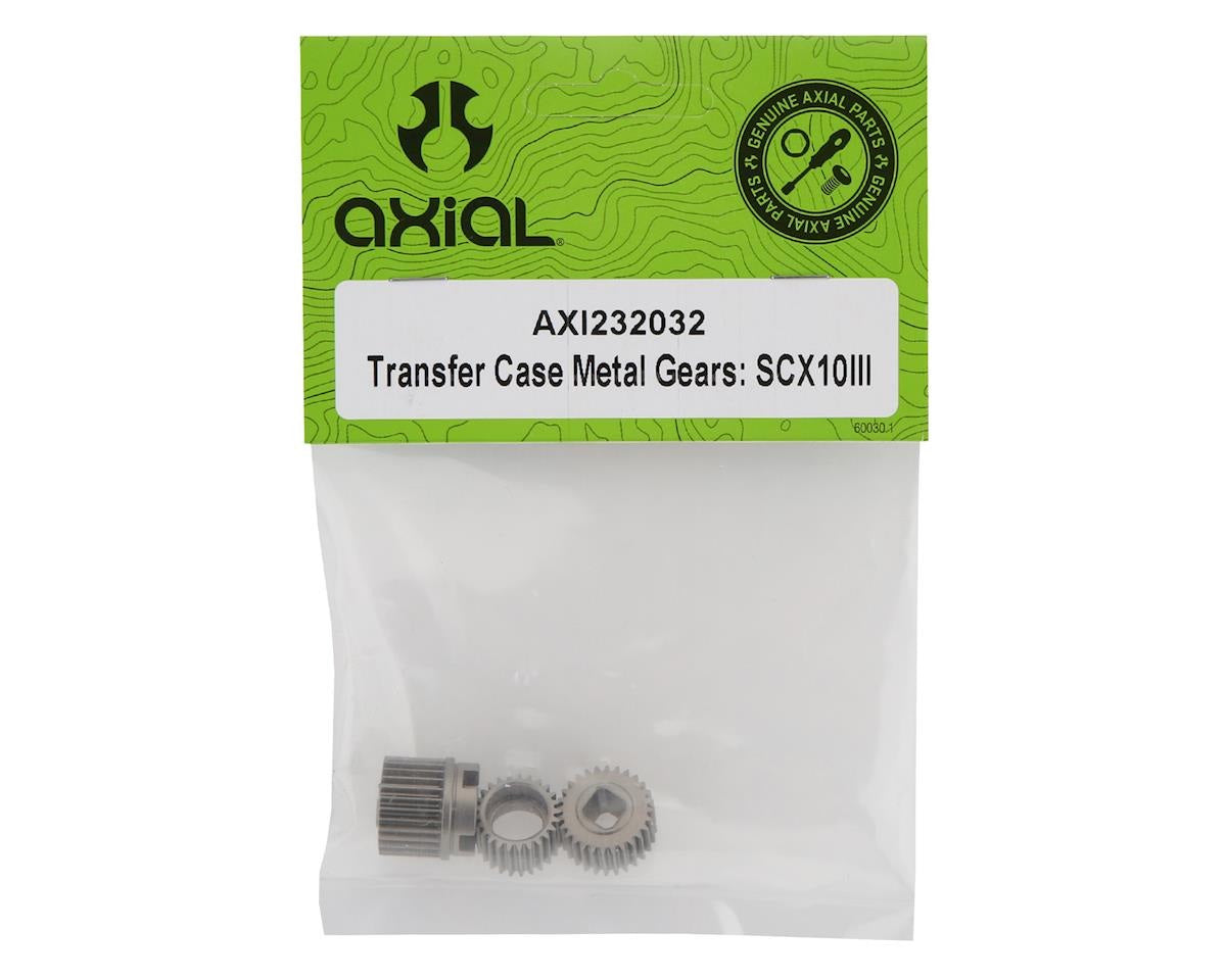 Transfer Case Metal Gears for SCX10 III (AXI232032)