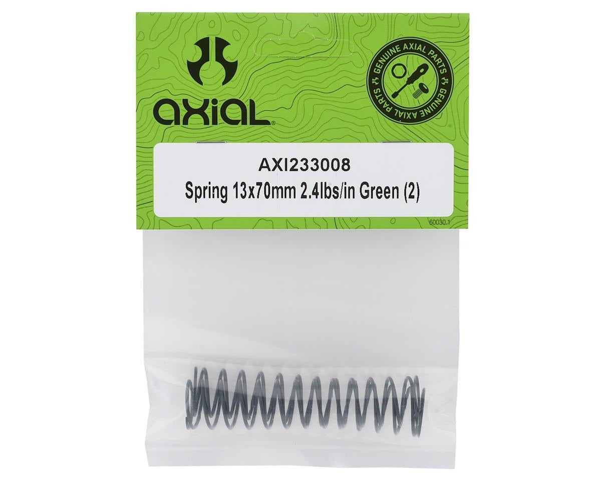 Spring 13x70mm 2.4lbs Green (AXI233008)