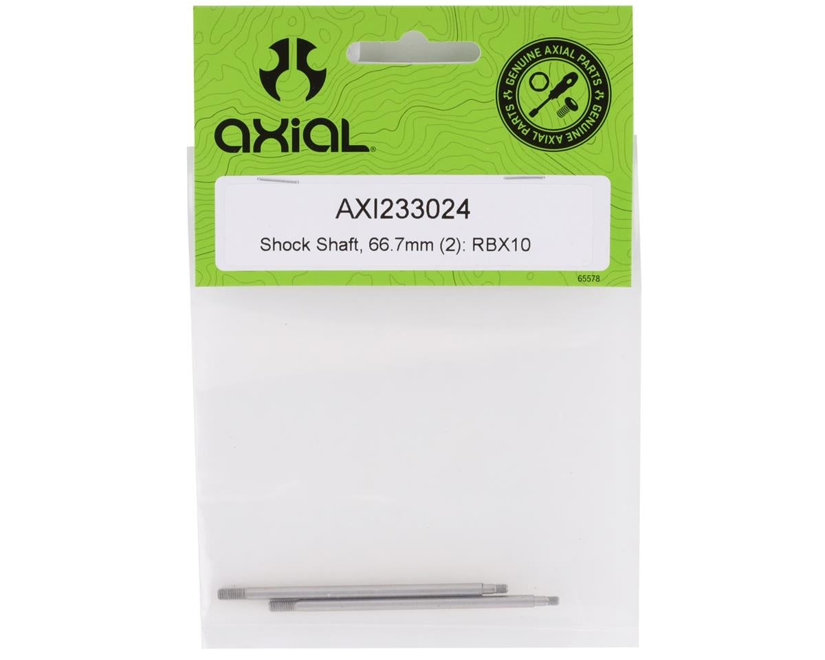 66.7mm Shock Shaft for RBX10 (Pack of 2) (AXI233024)