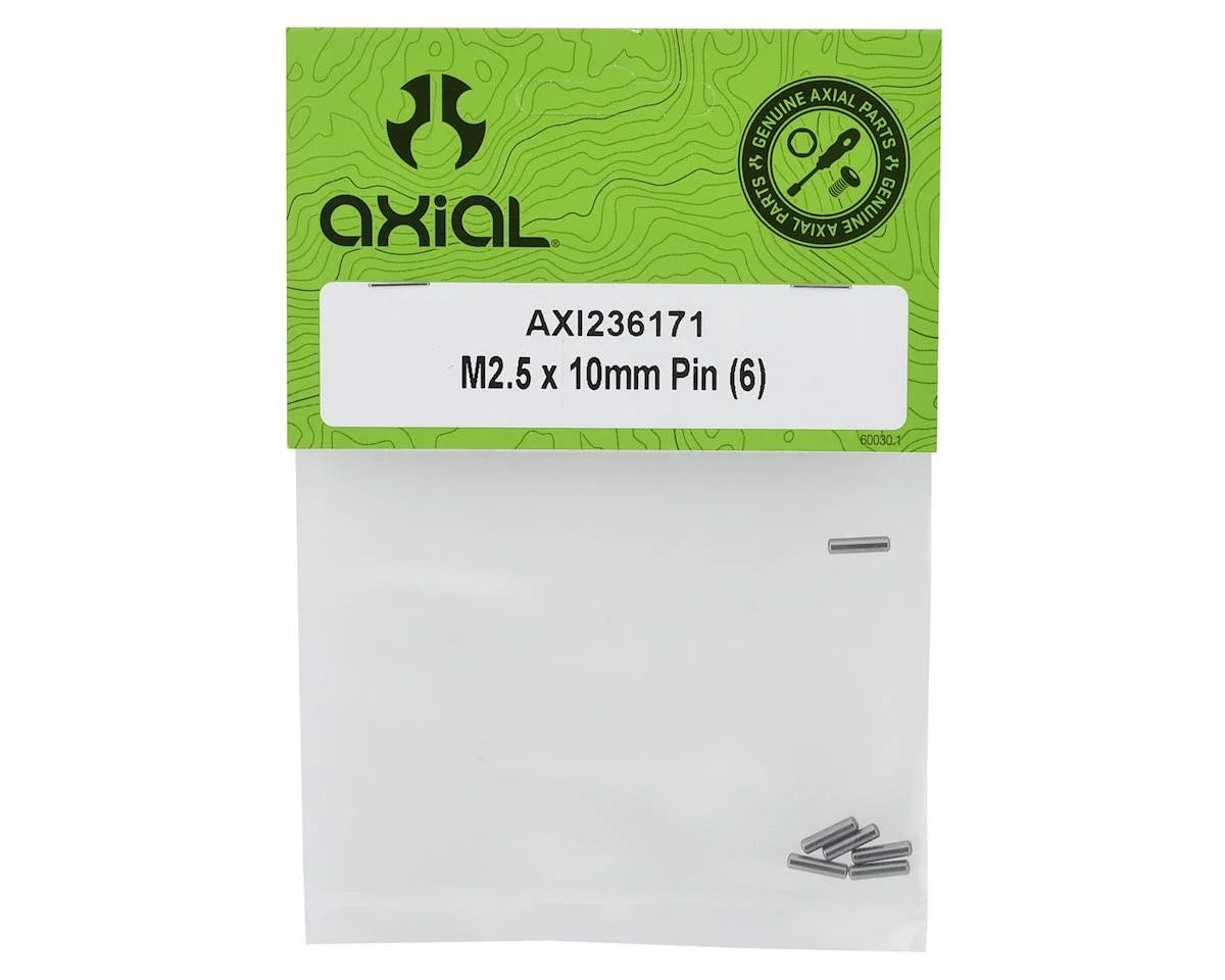 M2.5 x 10mm Pin Set of 6 (AXI236171)