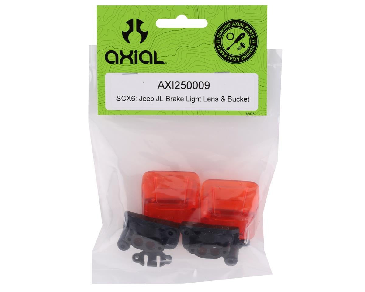 SCX6 Jeep JL Brake Light Lens & Bucket (AXI250009)