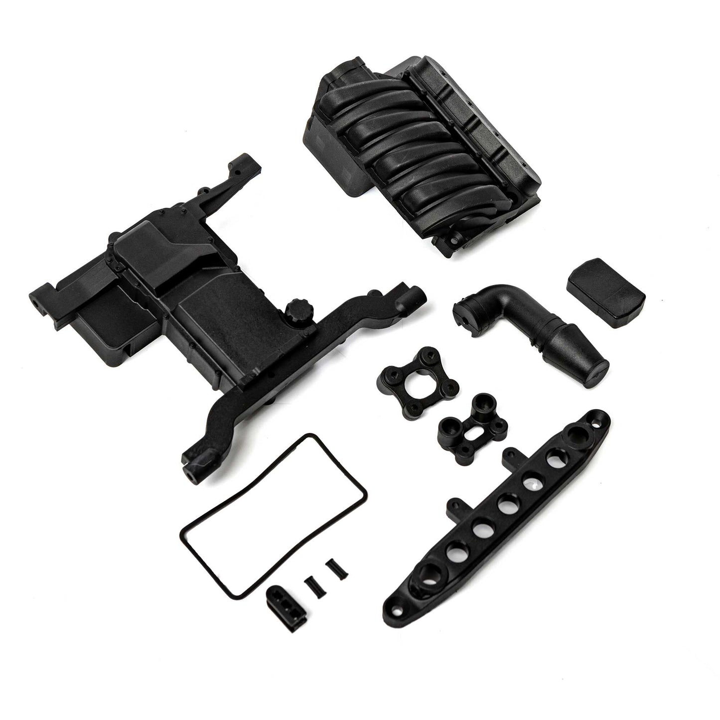 Front Servo Mount and Engine Cover with Seals for SCX6 (AXI251005)