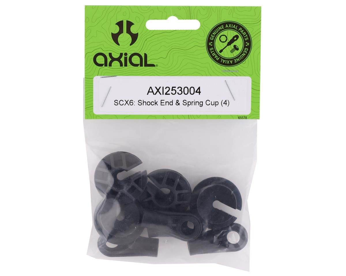 SCX6 Shock End and Spring Cup Set (AXI253004)