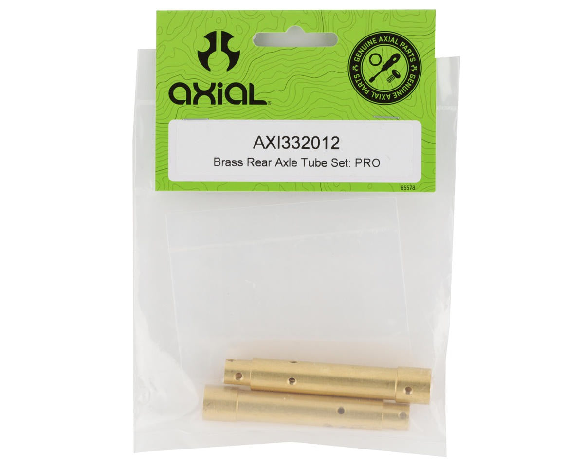 Brass Rear Axle Tube Set 82g for RC Vehicles (AXI332012)