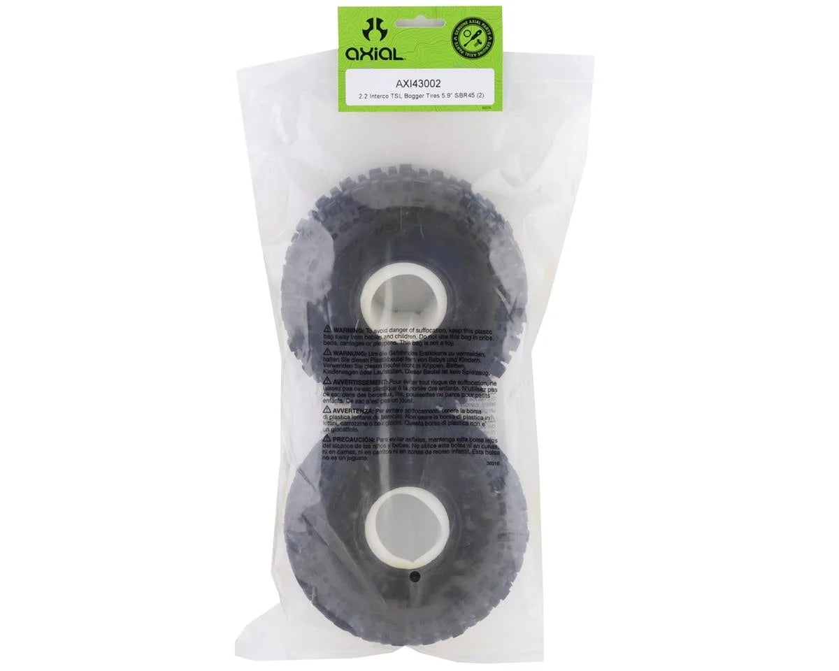 2.2 Interco TSL Bogger Tires 5.9 inches (Set of 2) (AXI43002)