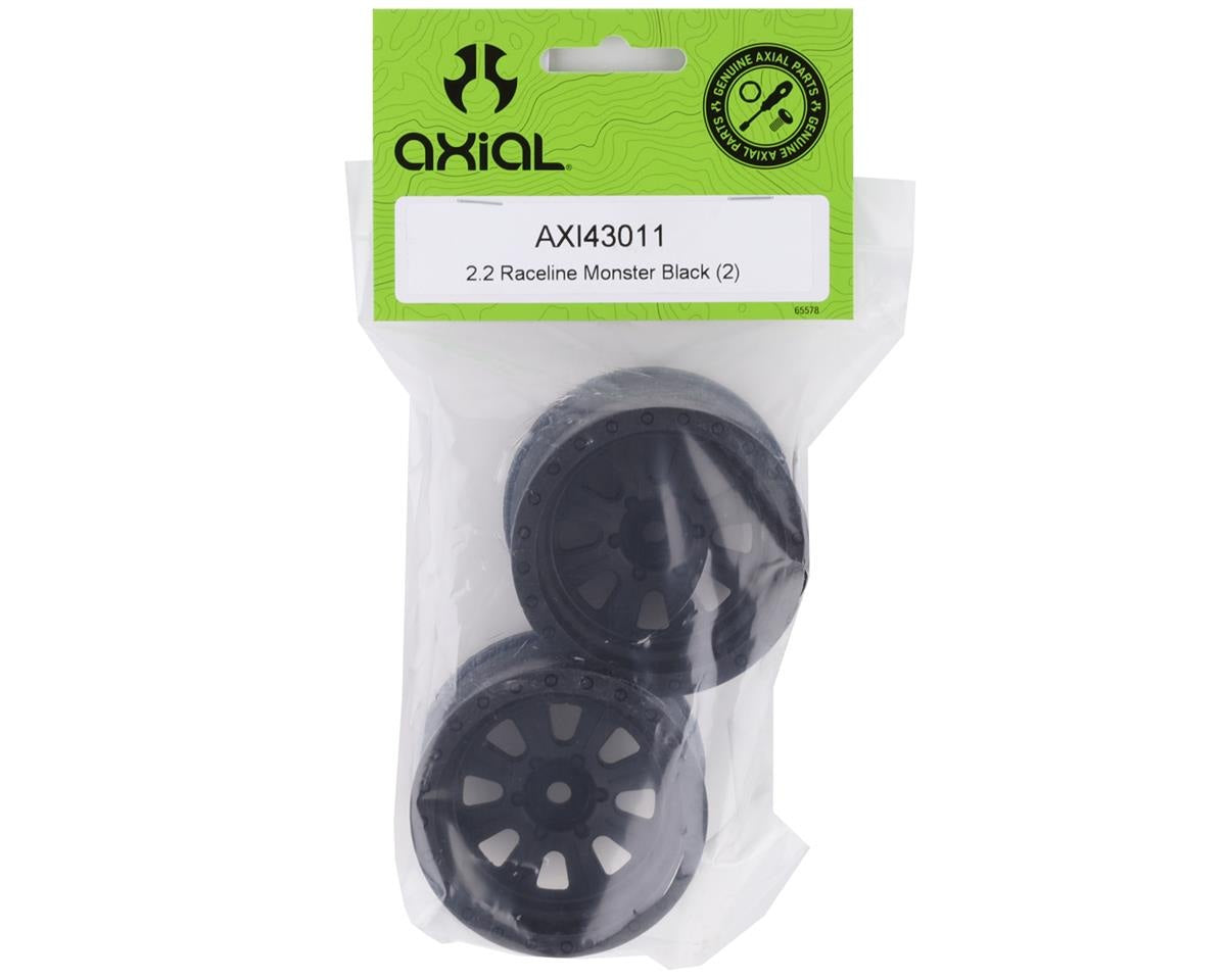 2.2 Raceline Monster Black Tires (2) (AXI43011)