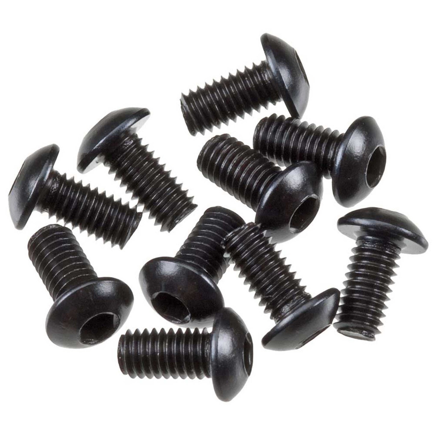 Hex Socket Button Head Black M3x6mm Screws Pack of 10 (AXIC0005)