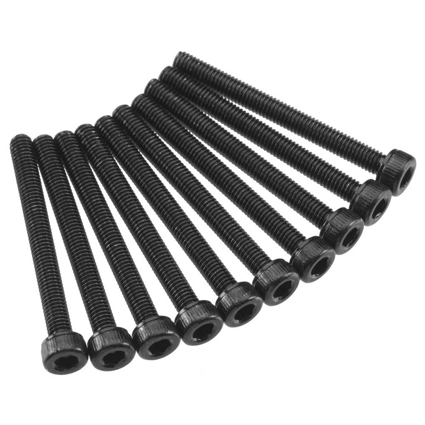 M3x30mm Cap Head Black Screws (Pack of 10) (AXIC0045)