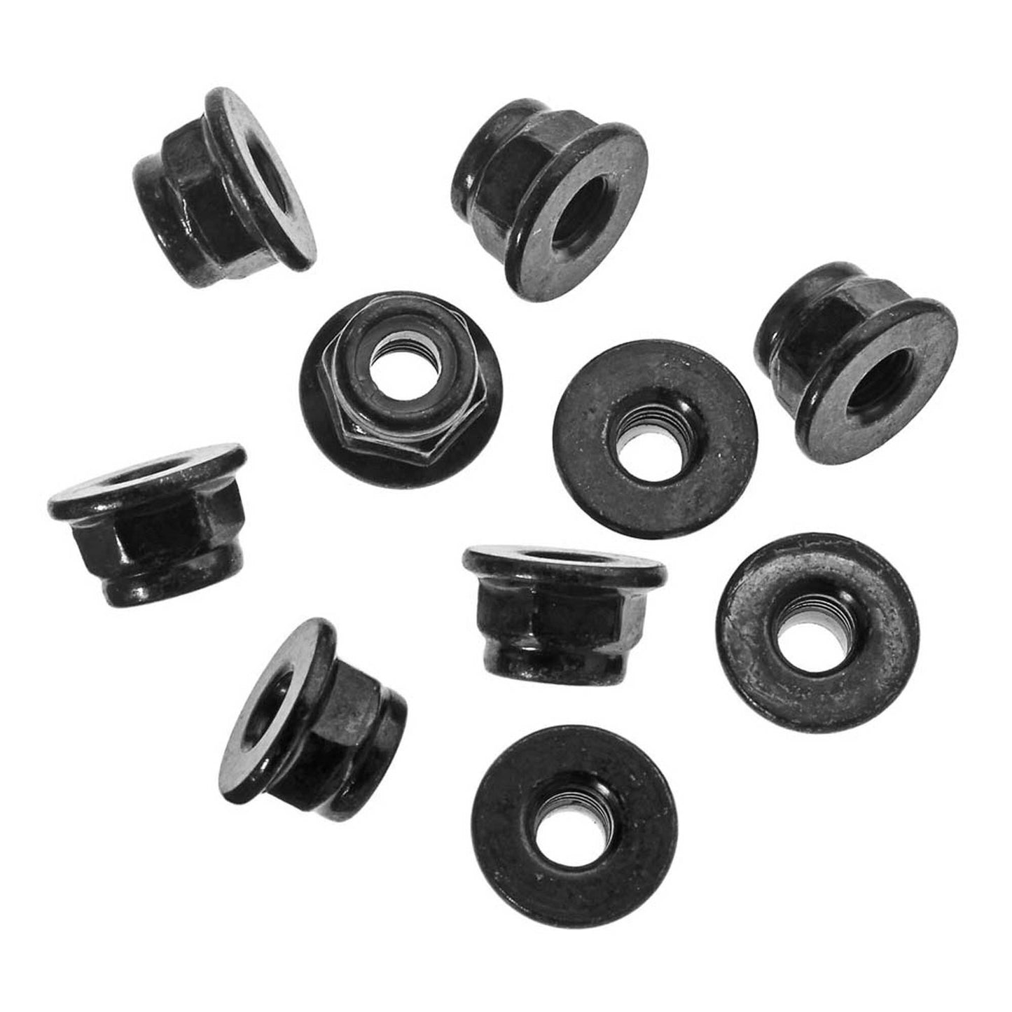 Nylon Locknut M4 Black (10 Pack) (AXIC1045)